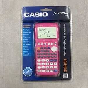 Casio FX-9750GII Graphing Calculator Pink Brand New Factory Sealed